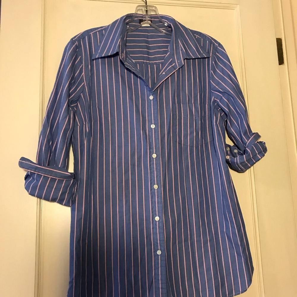 J. Crew Oxford Stripe Shirt